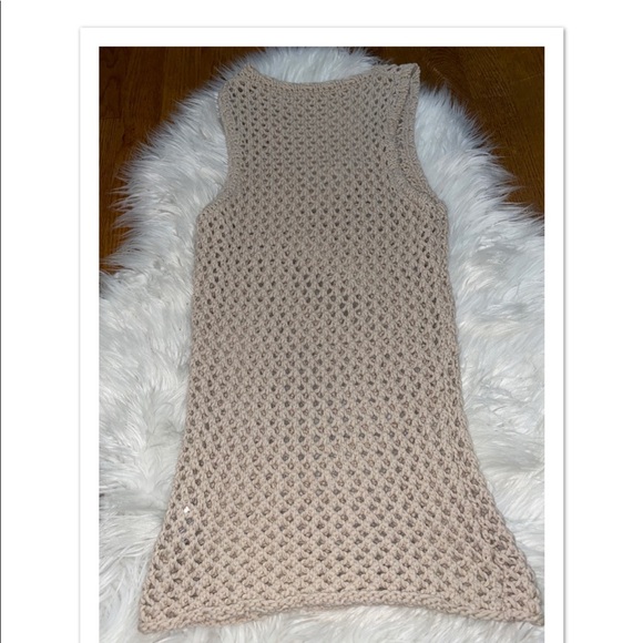 GENERRA Open-Weave Cotton Sweater Tank Top - Picture 2 of 7